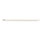 White mechanical pencil against a plain white background.