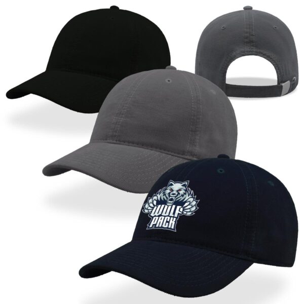 CordCasual Corduroy Caps