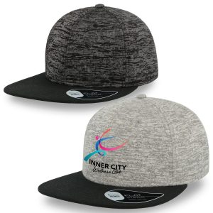 Primo Melange Flat Peak Caps