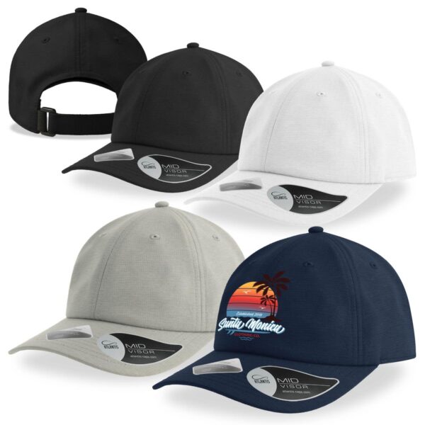 Zest Dry Tech Baseball Caps