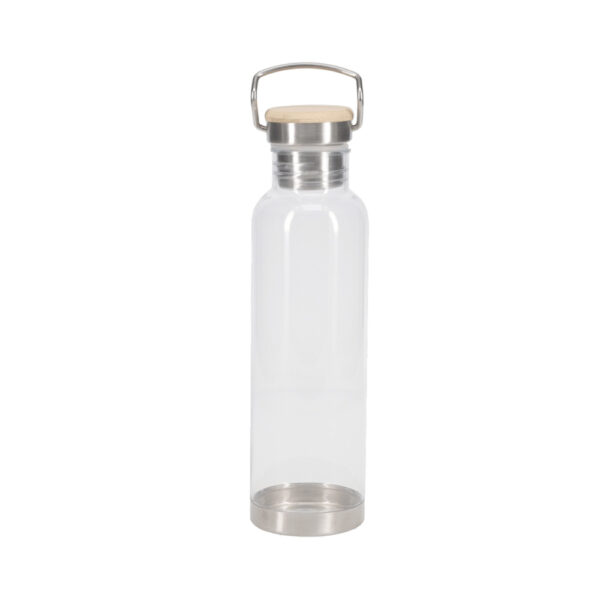 Andea Bamboo Lid Bottles