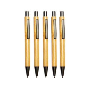 Chazy Click Bamboo Ball Pens