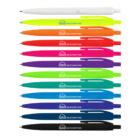 Colorful pens arranged in rows, displaying ACCOUNTING logo on each.