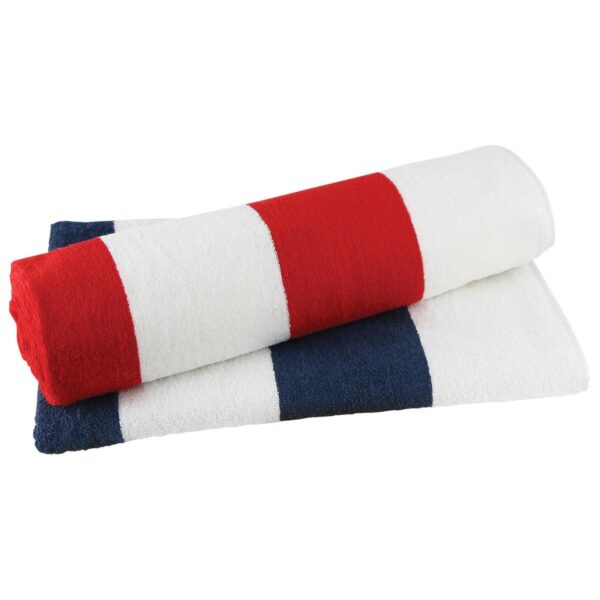 Striped Branded Towels