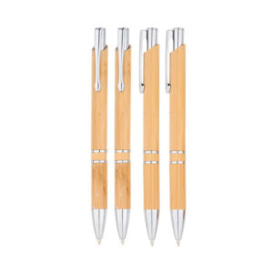 Sherrill Bamboo Click Pens
