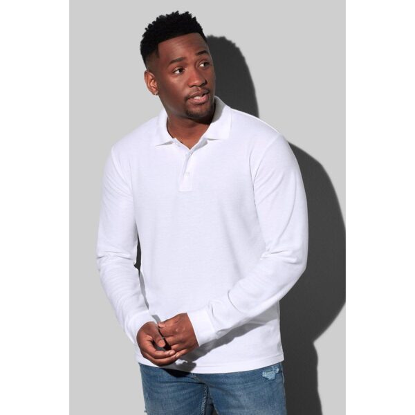 Solid Men's Long Sleeve Polos