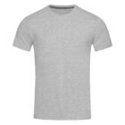Plain gray T-shirt on a white background.