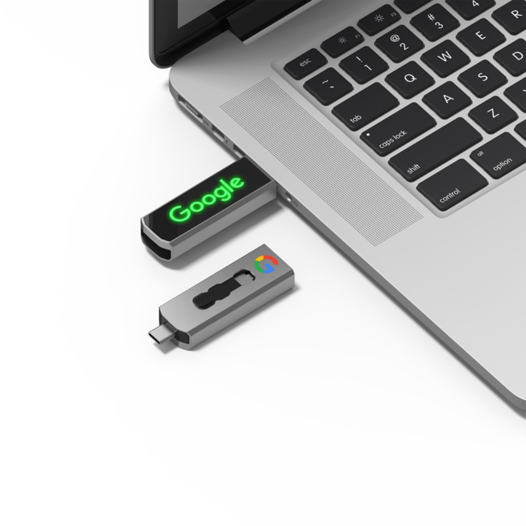 Promotional type-c USB Flash drive with printed company logo