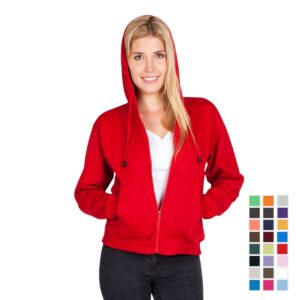 Junior Poly Cotton Fleece Hoodies