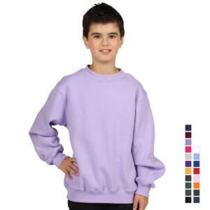 Kids Brushed Fleece Crew Neck Sloppy Joes