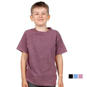 Kids Stone Wash Cotton Tees