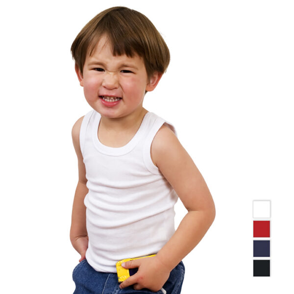 Organic Cotton Baby Singlets