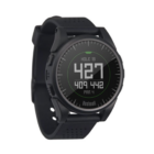 GreenMaster Navigator GPS watch displays golf course details.