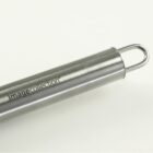 A cylindrical metal object with a loop at one end, featuring the text image collection on its surface. The background is plain white.