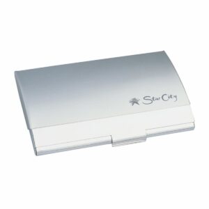 Silver Pocket Bus Card Holder
