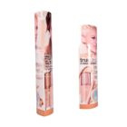Two tall cylindrical containers of CoverGirl makeup are shown. Each has a different face and text related to the Perfect Blend and TruBlend 3-step system, both featuring liquid makeup products. The containers are against a white backdrop.