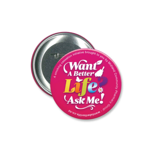 Full Colour Printed Badges