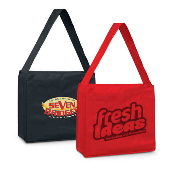 Red White Blue Black Tote Bags