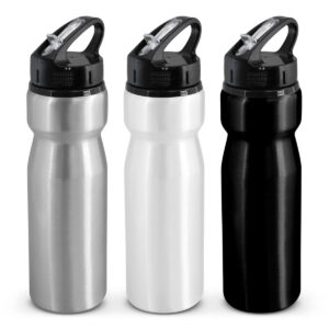 750Ml Flip Cap Aluminium Bottles Branded