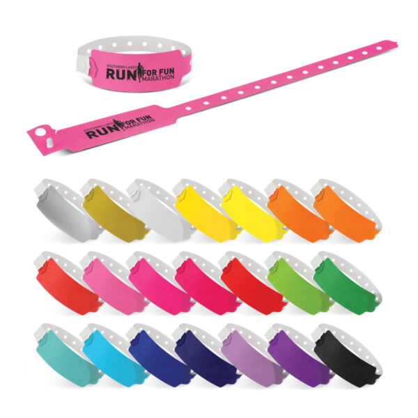 Plastic Promo Snap Wrist Band