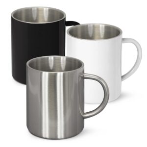 Stainless Steel Logo Engraved Mug