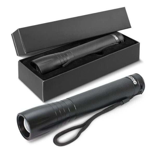 Swiss Peak Engraved Logo Torch