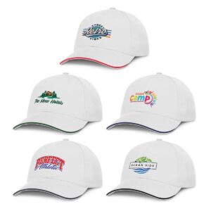 White Promotional Baseball Cap