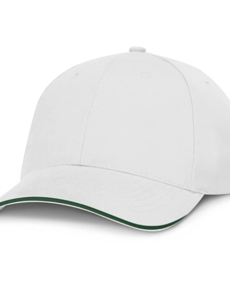 White-dark-green