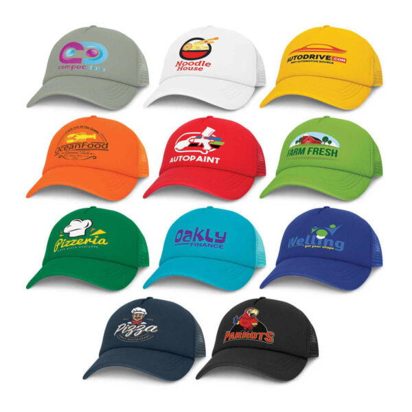 Randolph Logo Branded Mesh Trucker Caps