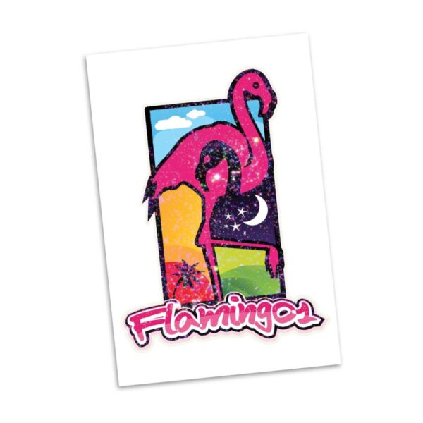 Temporary Tattoos Glitter 51mm x 76mm