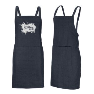 Phoenix Printed Denim Apron