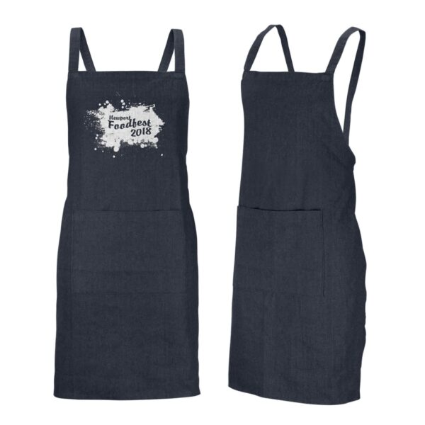 Phoenix Printed Denim Apron