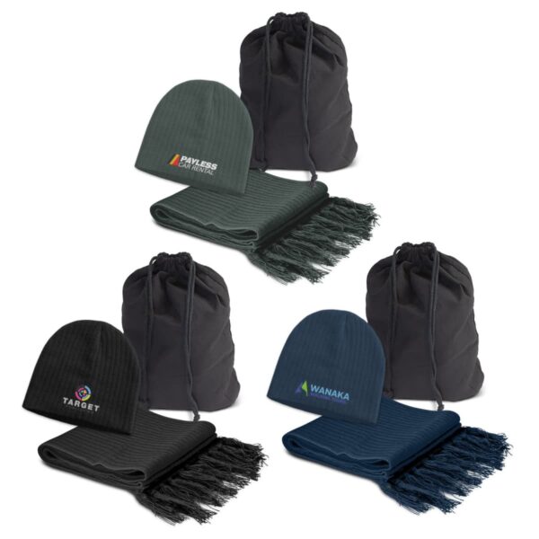 Madison Scarf and Beanie Set
