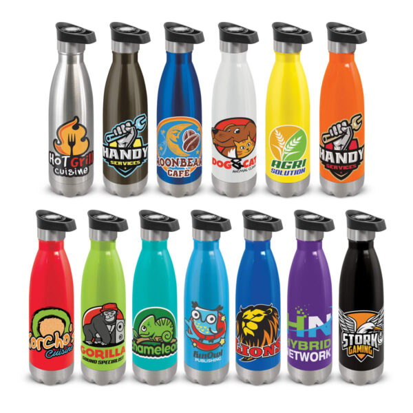 Promotional 500ml Push Button Bottle