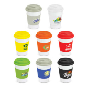 350ml Ceramic Coffee Cup With Logo