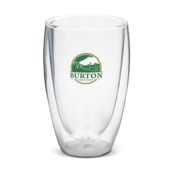 410ml Peaks Double Wall Promo Glass