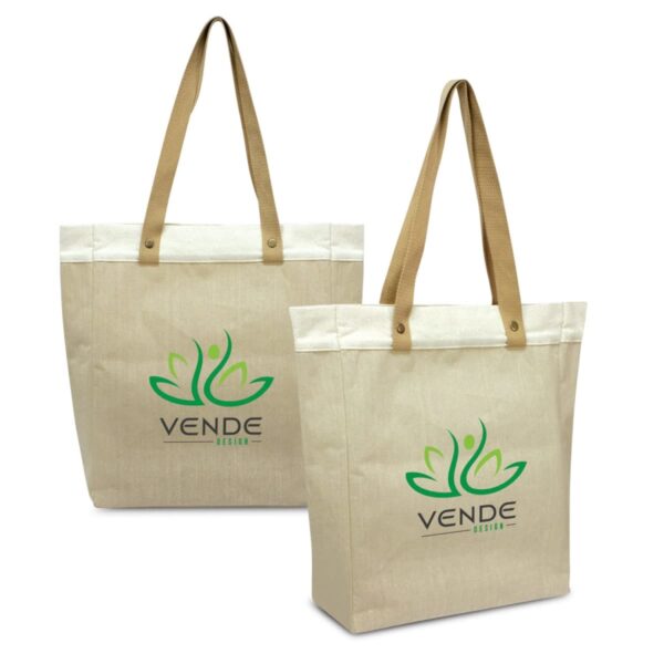 Cotton Jute Combo Shopper Bags