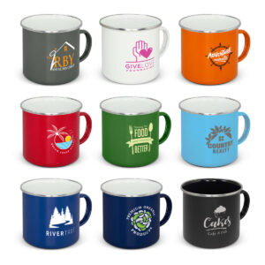 Euka Enamel Mugs
