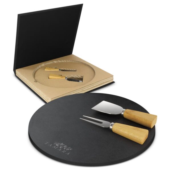 Logo Emblazoned Slate Cheeseboards