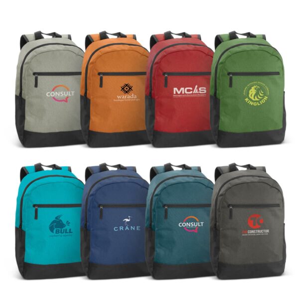 Heather Fashion Backpacks With Logo