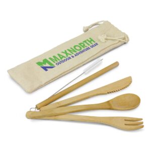 Bamboo Eco Friendly Cutlery Sets