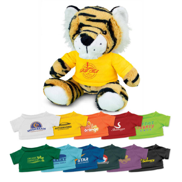 Tiger Logo Printed Plush Toys