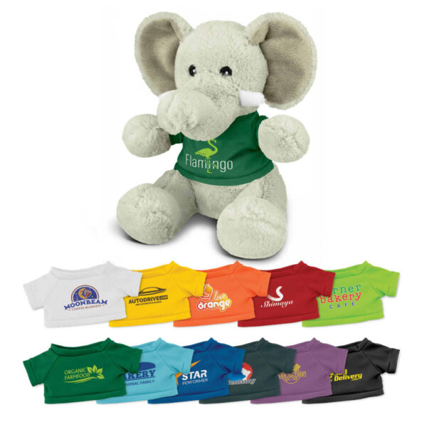 Elephant Logo Branded Plush Toys