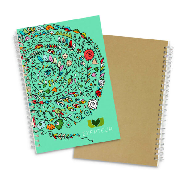 A5 Full Colour Spiral Notebooks Branded