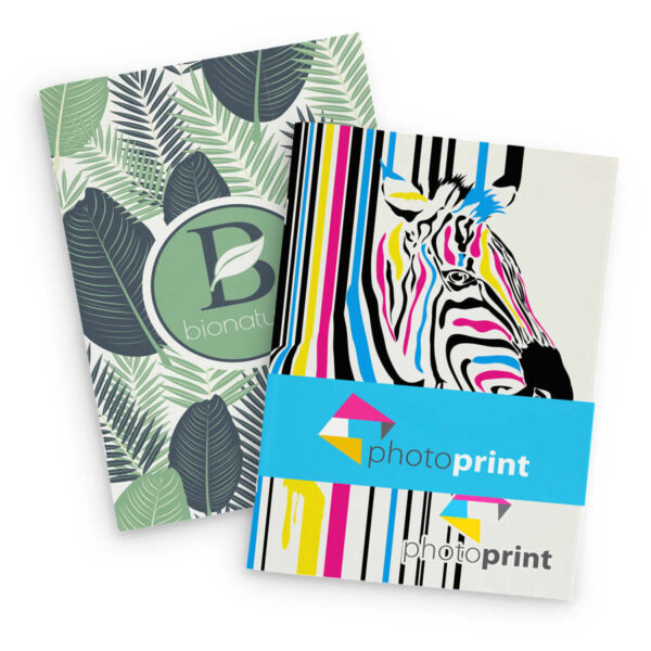 A4 Full Colour Saddle Stitch Notebooks