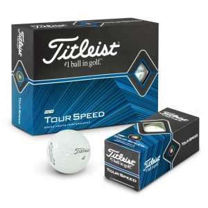 Customised Titleist Tour Speed Golf Balls