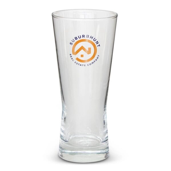 Henley Logo Printed Beer Glass