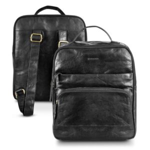 Pierre Cardin Leather Backpacks