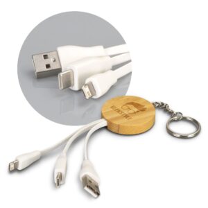 Laval Charging Cable Key Rings - Round