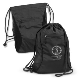 Aire Polyester Drawstring Bags